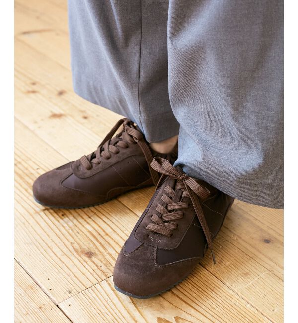  「《WEB限定アイテム》ローカットフラットスニーカー」|スニーカー|