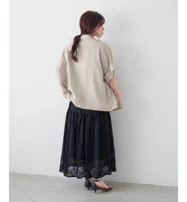  「タンブラーハーフスリーブテーラードジャケット」|その他|