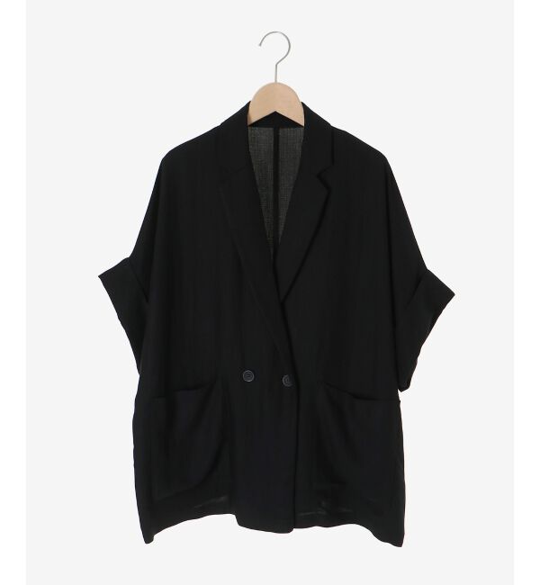  「タンブラーハーフスリーブテーラードジャケット」|その他|