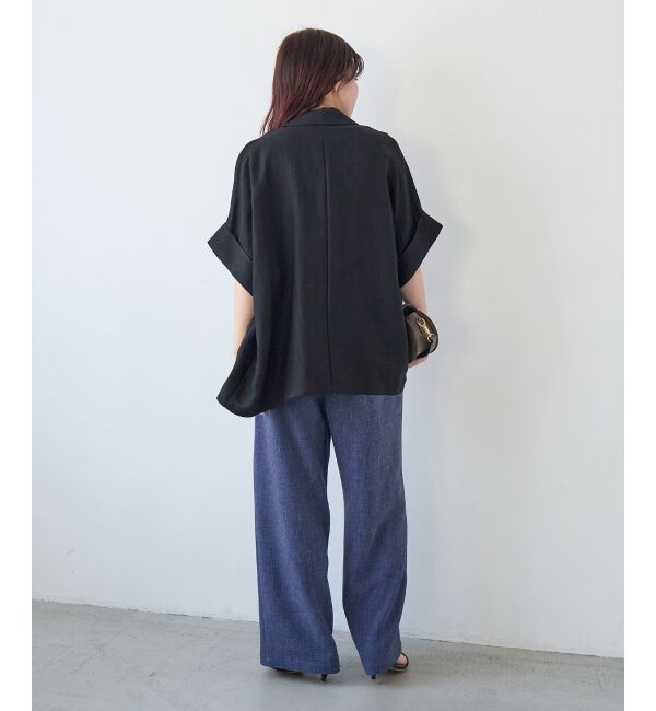  「タンブラーハーフスリーブテーラードジャケット」|その他|