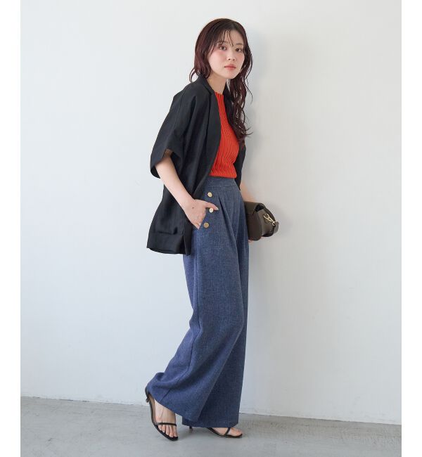  「タンブラーハーフスリーブテーラードジャケット」|その他|