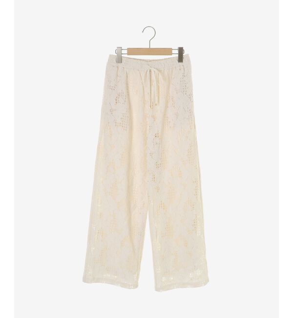  「レースイージーワイドパンツ」|その他|