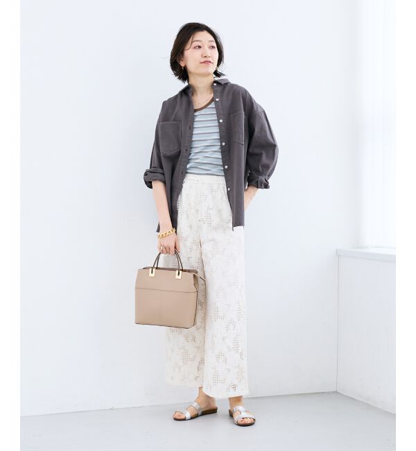  「レースイージーワイドパンツ」|その他|