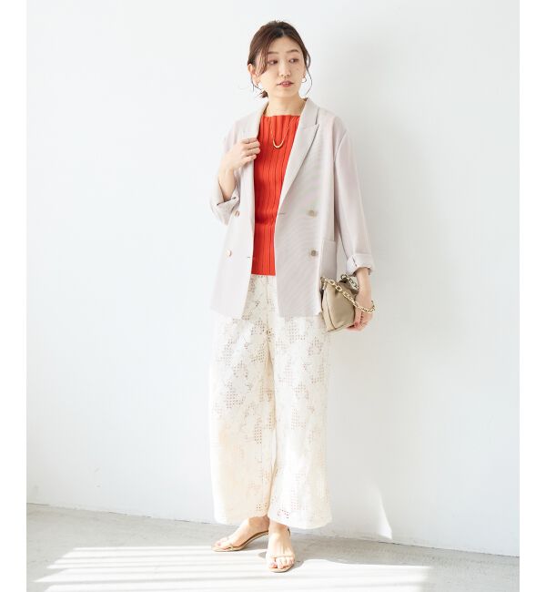  「レースイージーワイドパンツ」|その他|