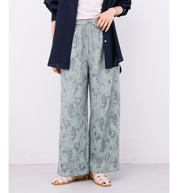  「レースイージーワイドパンツ」|その他|