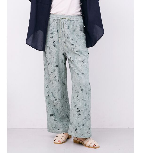  「レースイージーワイドパンツ」|その他|