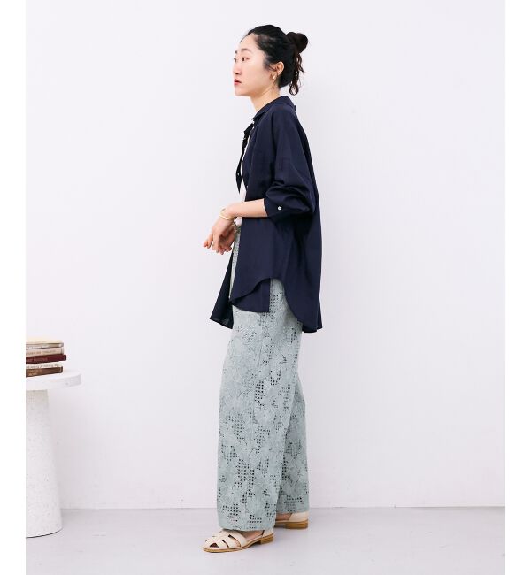  「レースイージーワイドパンツ」|その他|