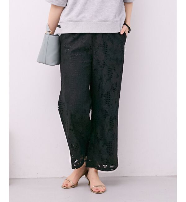  「レースイージーワイドパンツ」|その他|