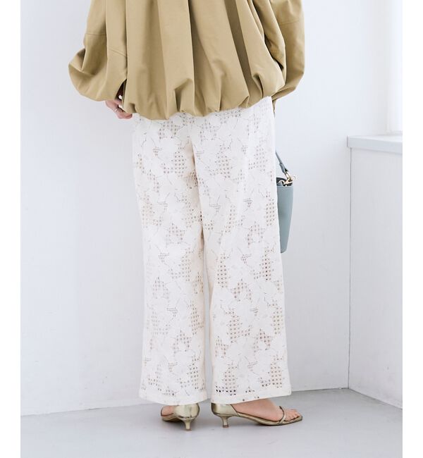  「レースイージーワイドパンツ」|その他|