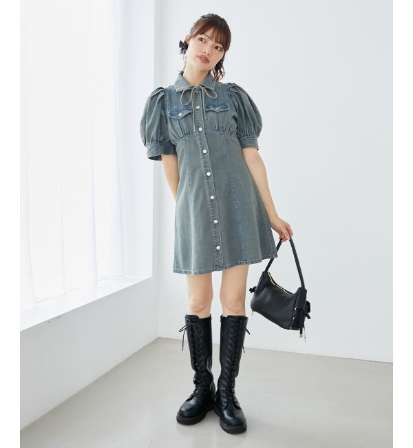 MAJESTICLEGON「レースアップロングブーツ」|ロングブーツ|