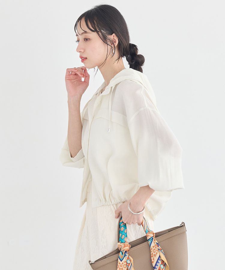 earth music&ecology「シアーシャツブルゾン」|ブルゾン・スタジャン|