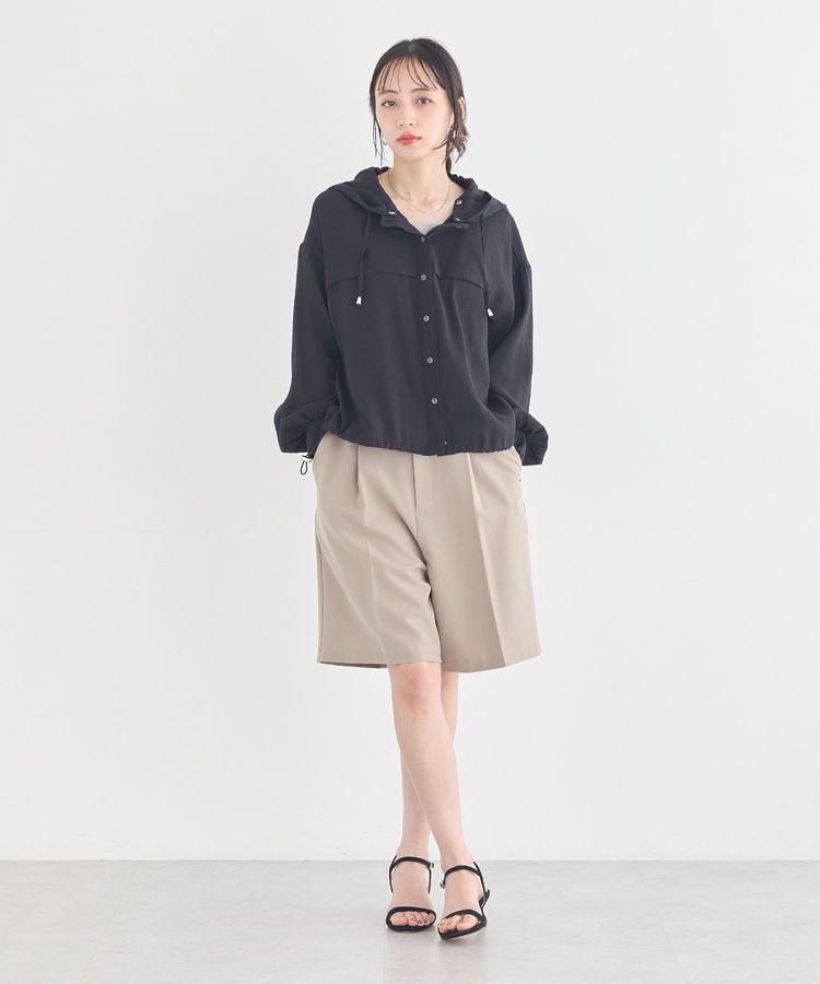 earth music&ecology「シアーシャツブルゾン」|ブルゾン・スタジャン|