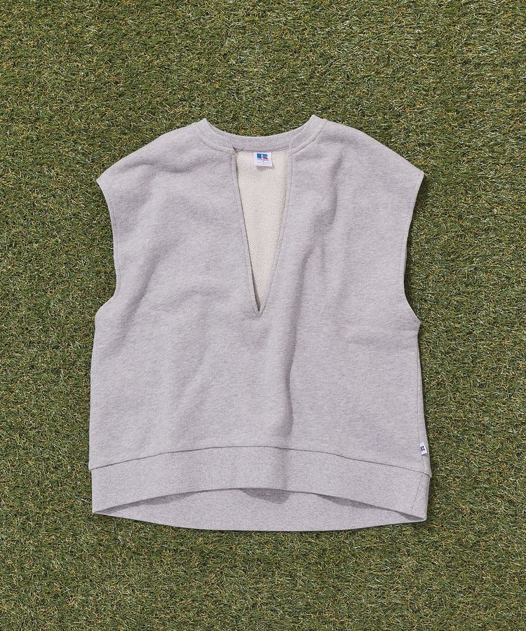 AMERICAN HOLIC「【RUSSELL】裏毛Vネックベスト」|ベスト・ジレ|