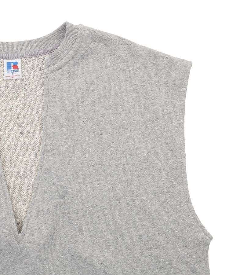 AMERICAN HOLIC「【RUSSELL】裏毛Vネックベスト」|ベスト・ジレ|