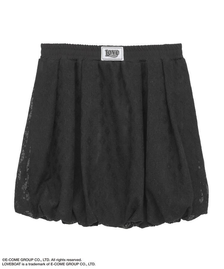 Green Parks「■LOVEBOAT フラワーメッシュバルーンスカート」|スカート|
