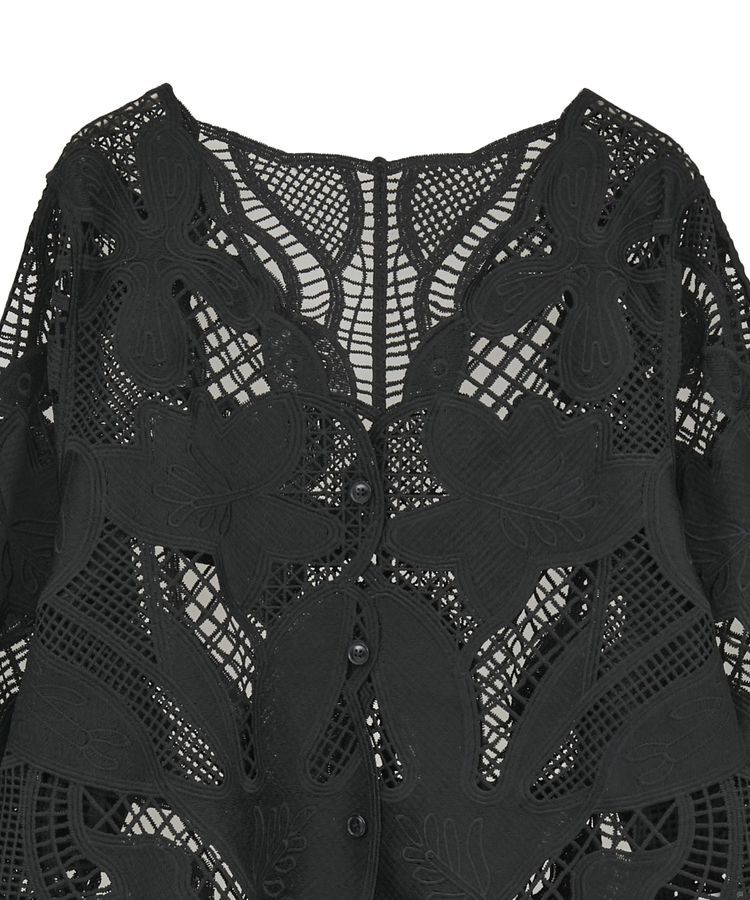 Green Parks「・ELENCARE DUE レーシーカーディガン」|カーディガン|