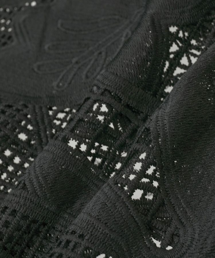 Green Parks「・ELENCARE DUE レーシーカーディガン」|カーディガン|