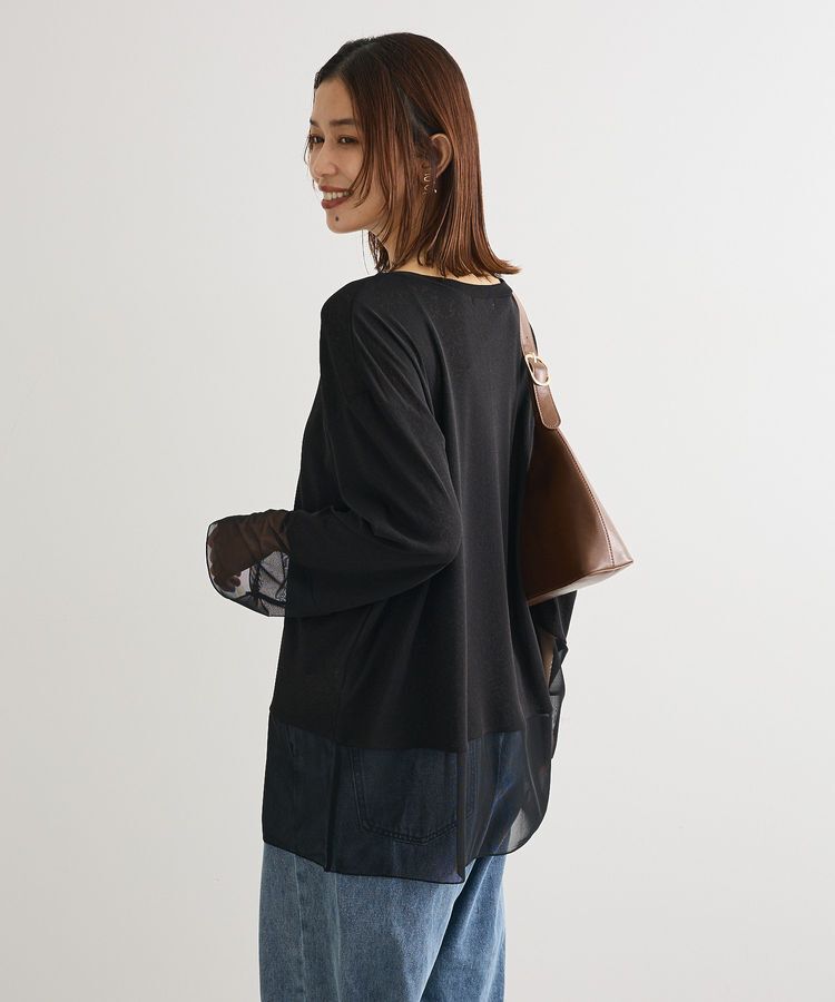 Green Parks「シアーチュールドッキングプルオーバー」|Tシャツ・カットソー|