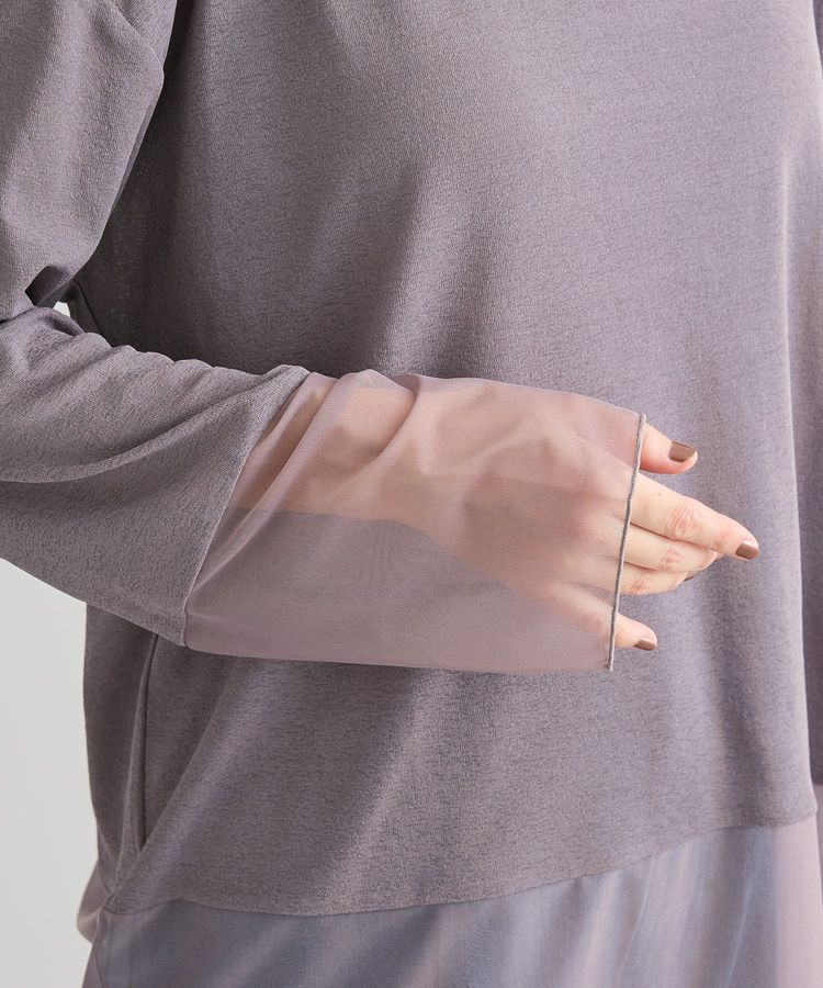 Green Parks「シアーチュールドッキングプルオーバー」|Tシャツ・カットソー|