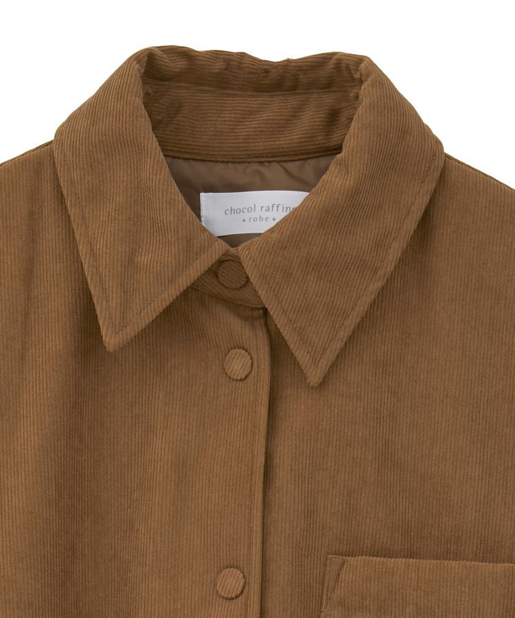 Green Parks「コーデュロイ中綿CPO」|ブルゾン・スタジャン|