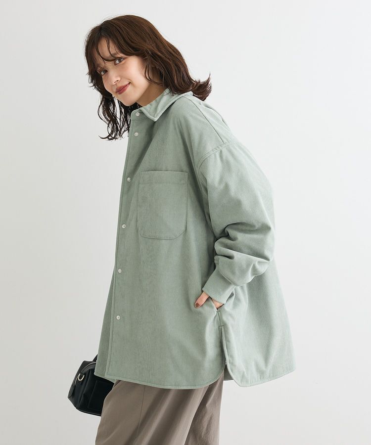 Green Parks「コーデュロイ中綿CPO」|ブルゾン・スタジャン|