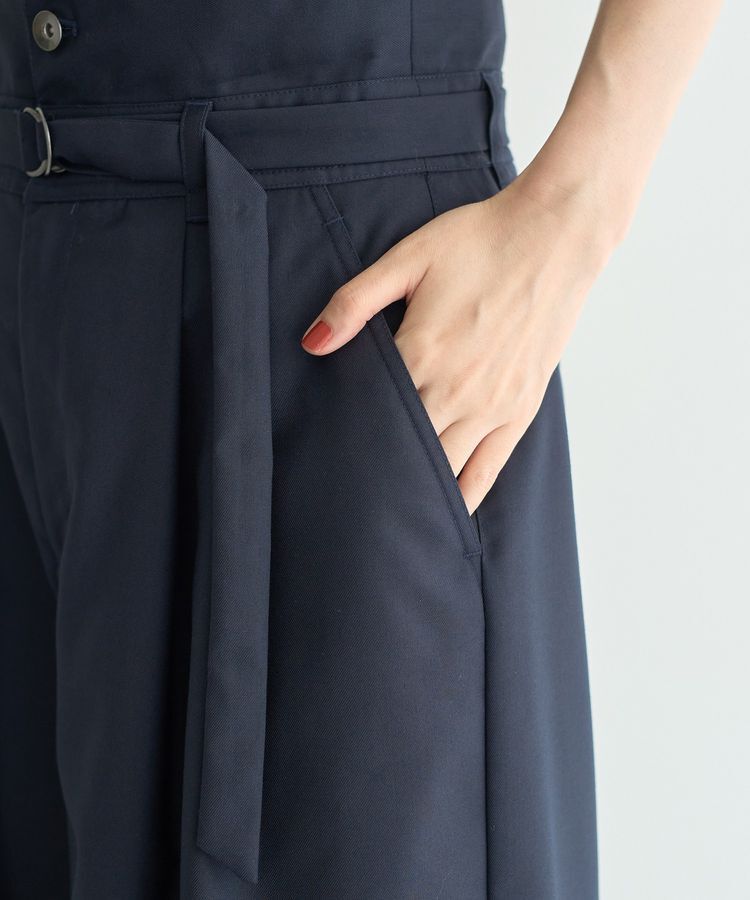 YECCA VECCA「ベルト付き2wayタックワイドパンツ」|その他|