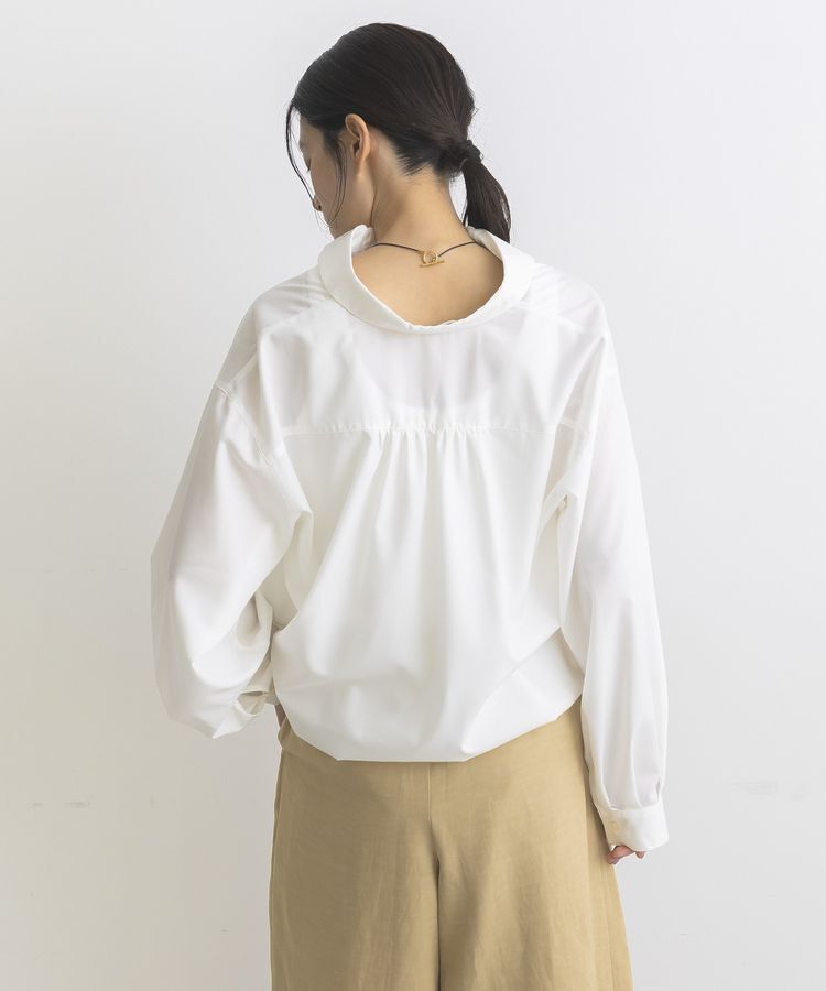 GARAGE OF GOOD CLOTHING「裾ドロストロングスリーブスクエアシャツ」|シャツ・ブラウス|