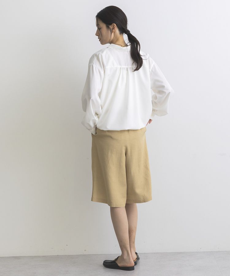 GARAGE OF GOOD CLOTHING「裾ドロストロングスリーブスクエアシャツ」|シャツ・ブラウス|