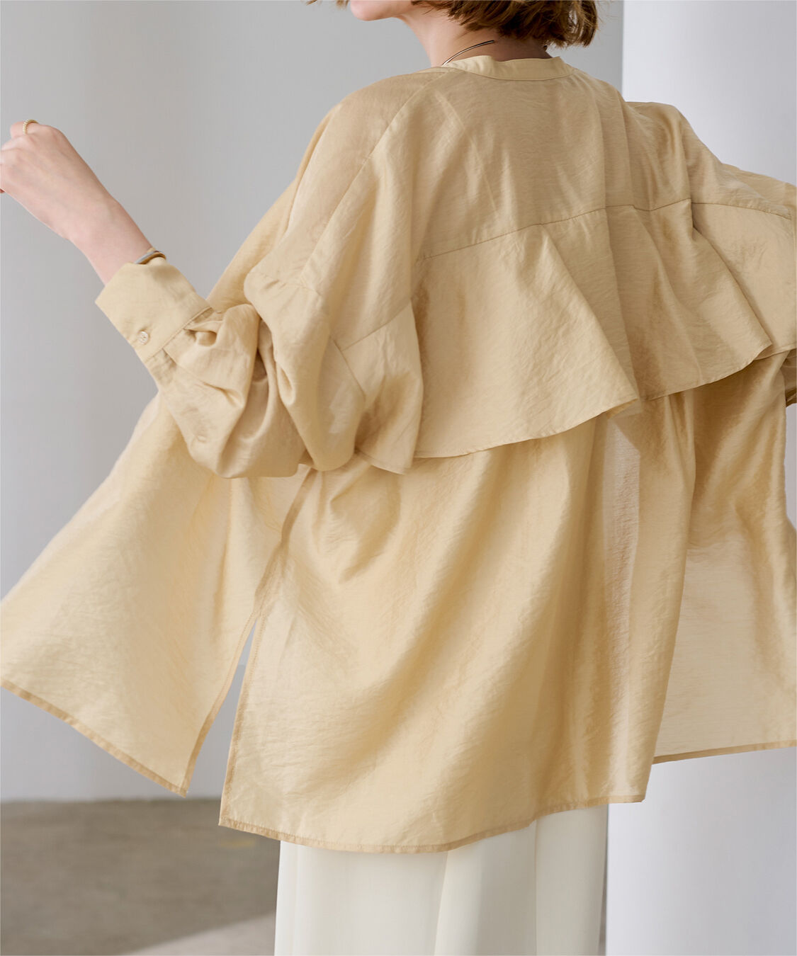 ur's「バックヨークシアーシャツ」|シャツ・ブラウス|