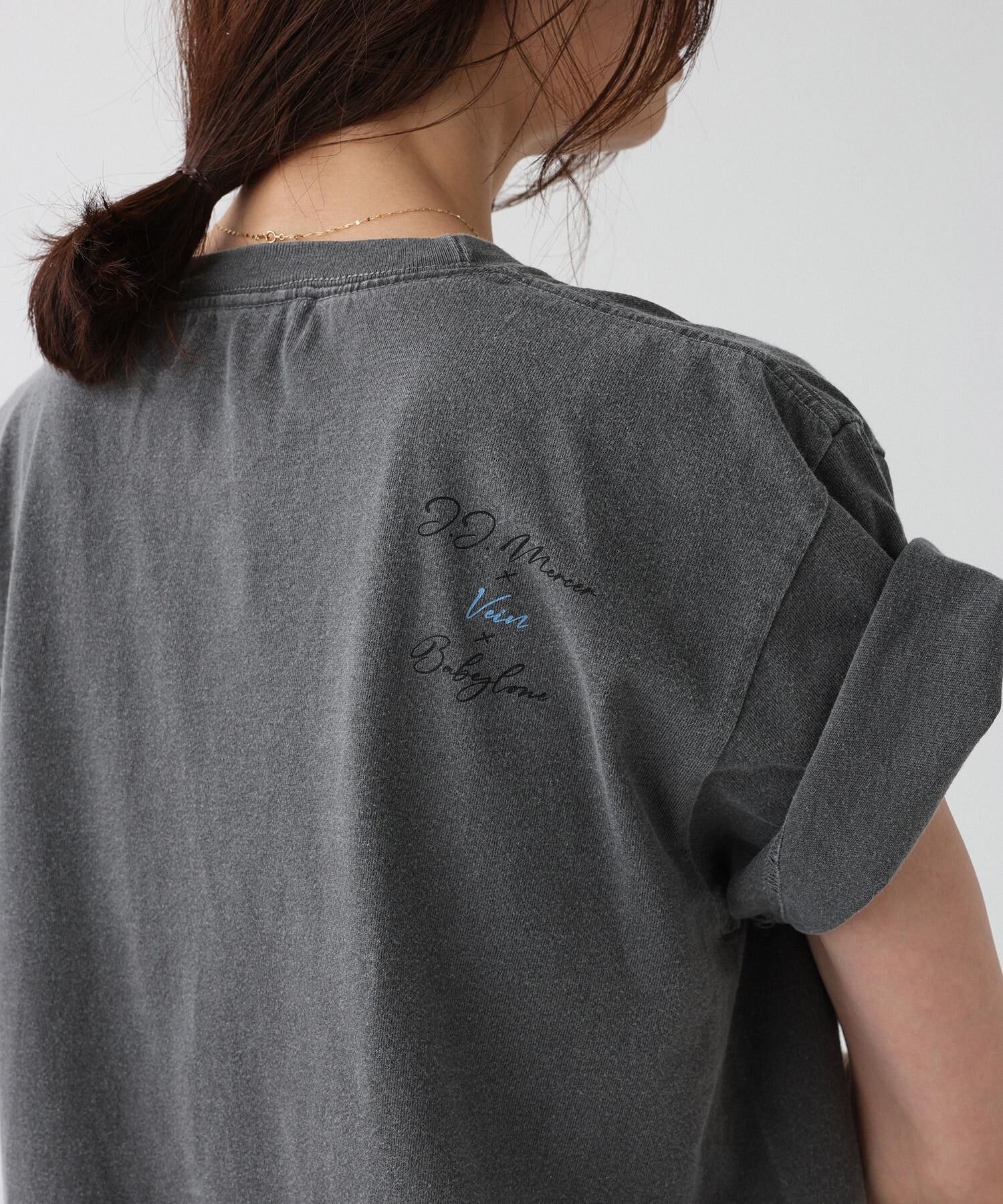  「【J.J. Mercer&times;VEIN&times;BABYLONE】FLOWER PHOTO T」|Tシャツ・カットソー|