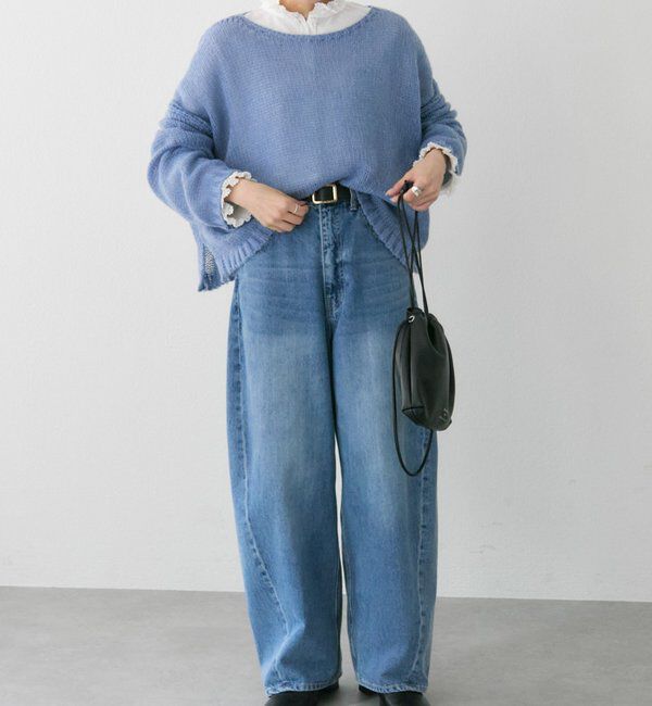  「3Gドロップ天竺ニットプルオーバー」|プルオーバー|