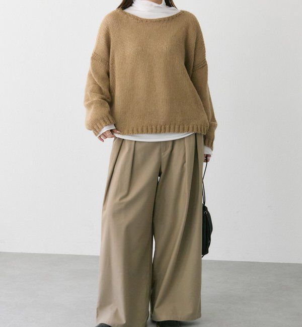  「3Gドロップ天竺ニットプルオーバー」|プルオーバー|