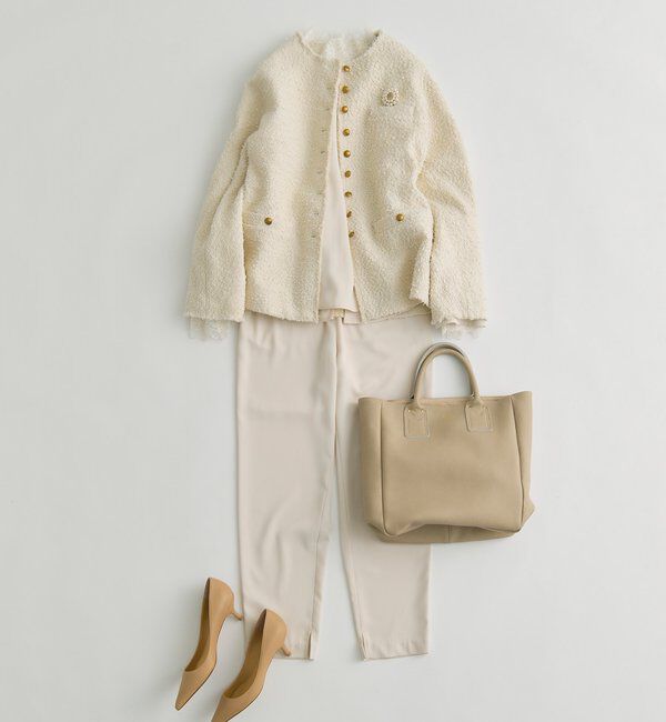  「ダブルストレッチレースカットソー」|プルオーバー|