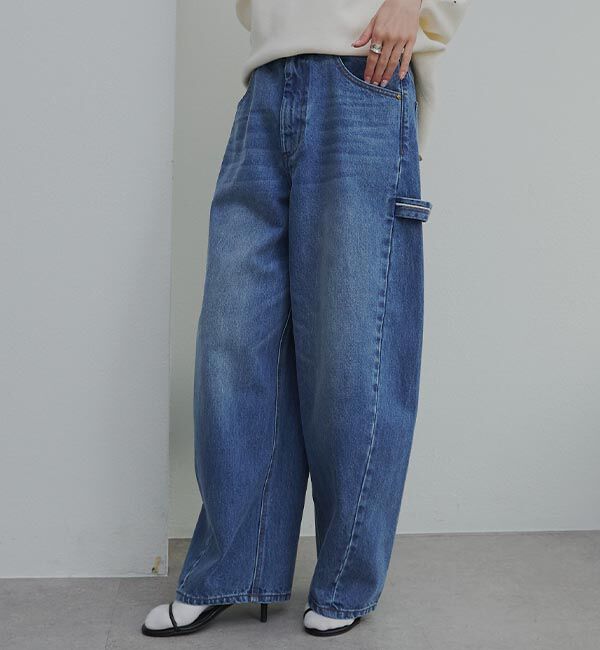  「セルビッチデニムワークパンツ」|デニム|