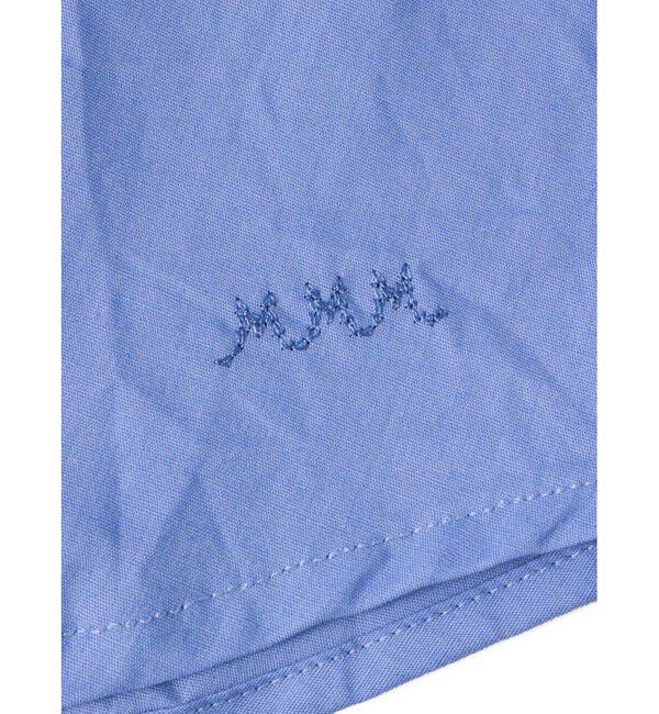 MARMARMAR「MARMARMAR 刺繍入りレギュラーシャツ」|シャツ・ブラウス|