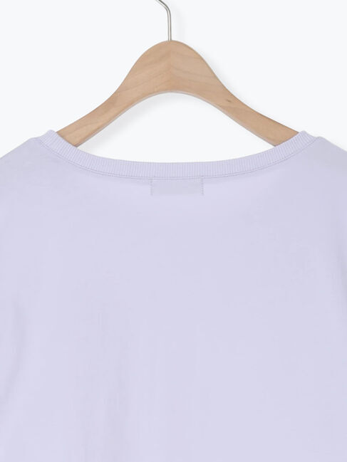 Samansa Mos2「【多機能】バルーンコンビカットソー」|Tシャツ・カットソー|