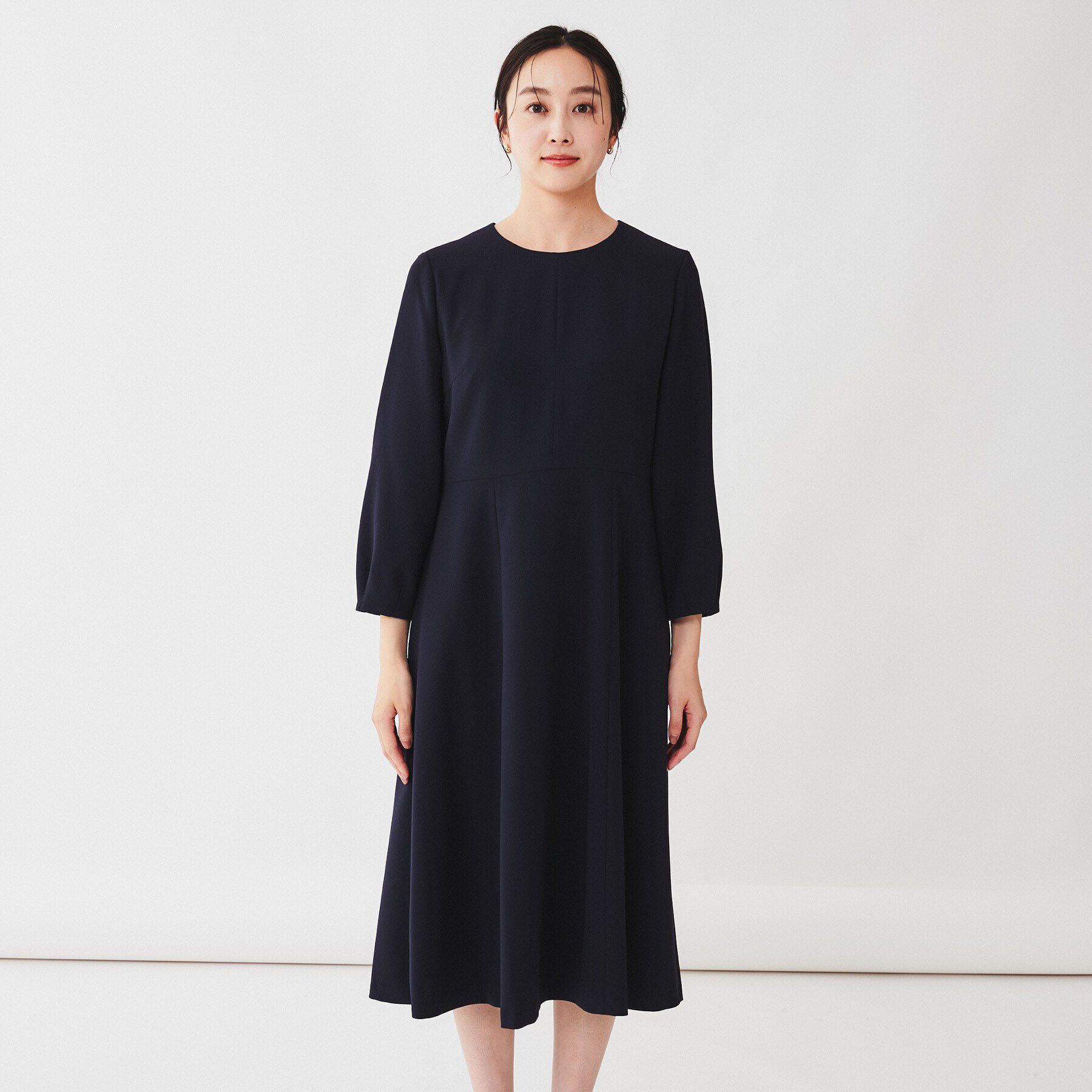 UNTITLED「【通勤】フレアワンピース」|ワンピース|