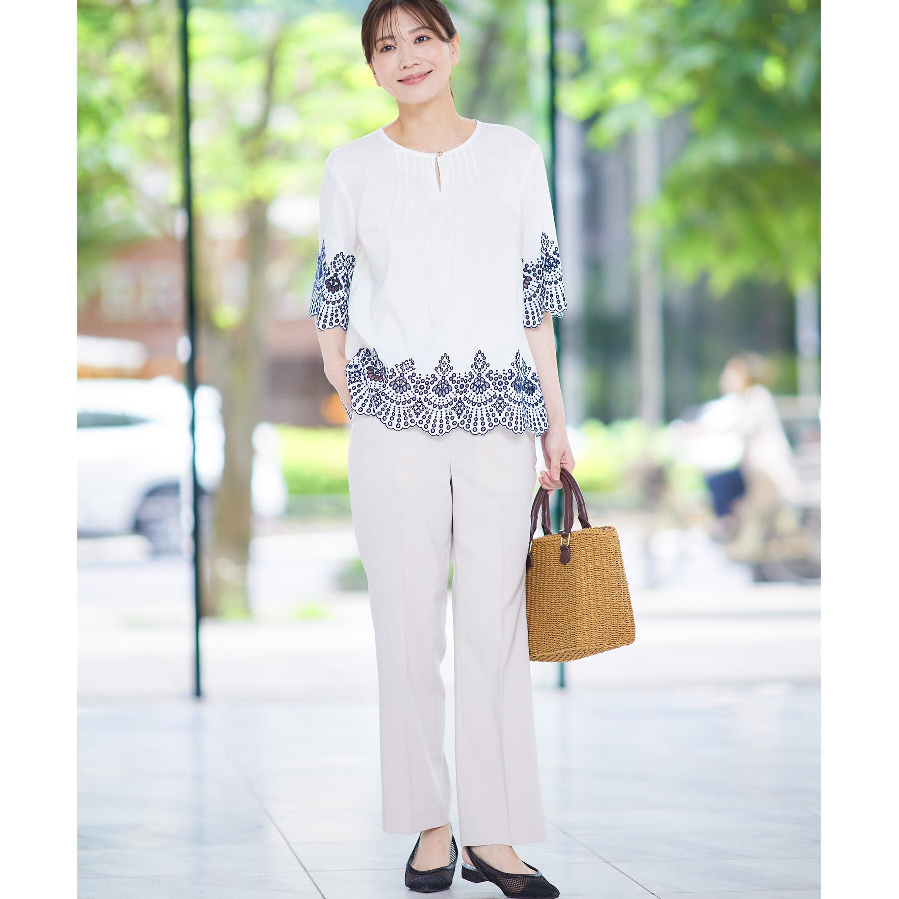 Reflect「【夏SALE／しっかり収納／ショルダー付き】雑材バッグ」|トートバッグ|