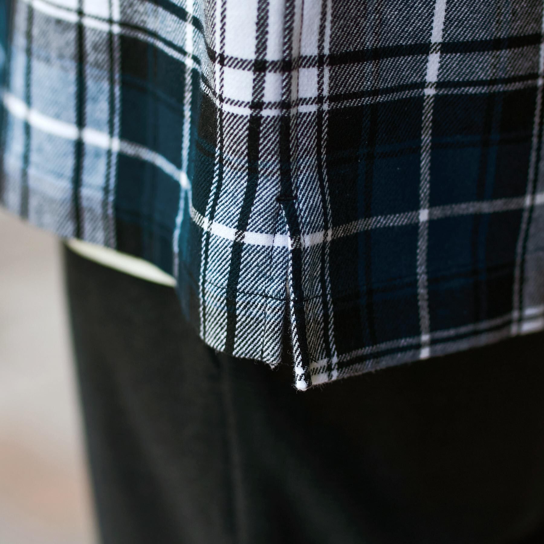 DRESSTERIOR「タータンチェック CPOシャツブルゾン」|シャツ・ブラウス|