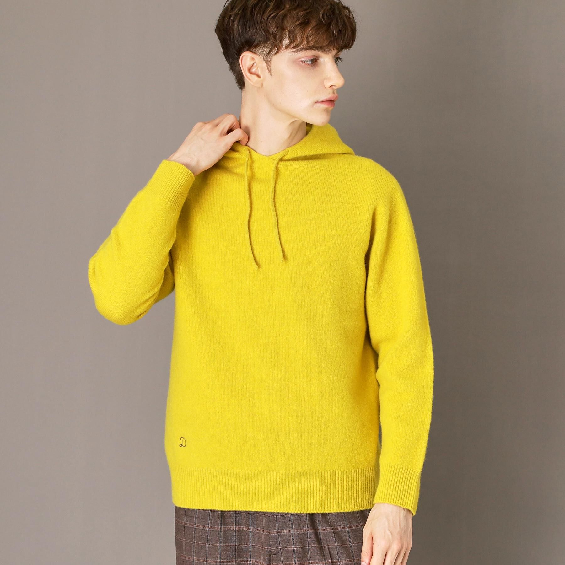 DRESSTERIOR「カシミヤブレンドフードニット」|ニット・セーター|