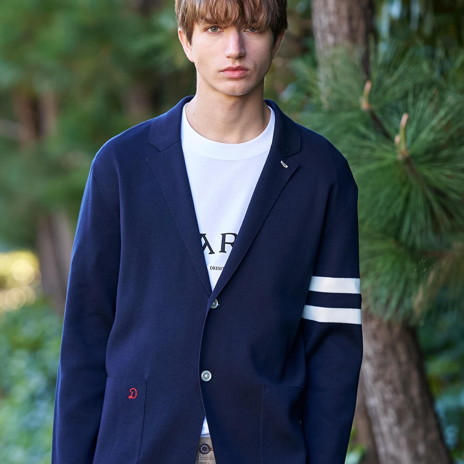 DRESSTERIOR「【ウォッシャブル】スプリング ニットジャケット」|カーディガン|