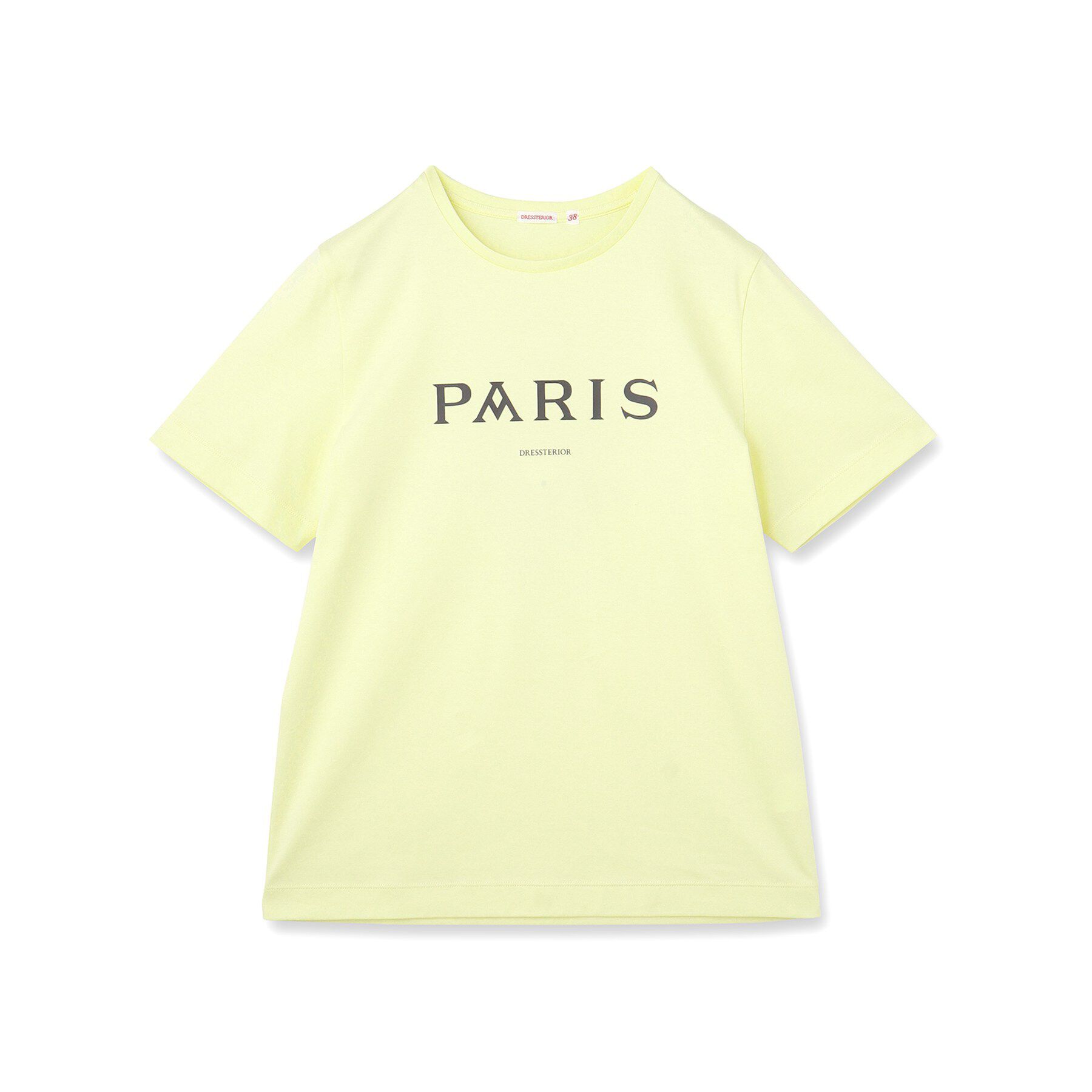 DRESSTERIOR「【接触冷感／抗菌防臭／消臭】アイスクリアコットン PARIS Tシャツ」|Tシャツ・カットソー|