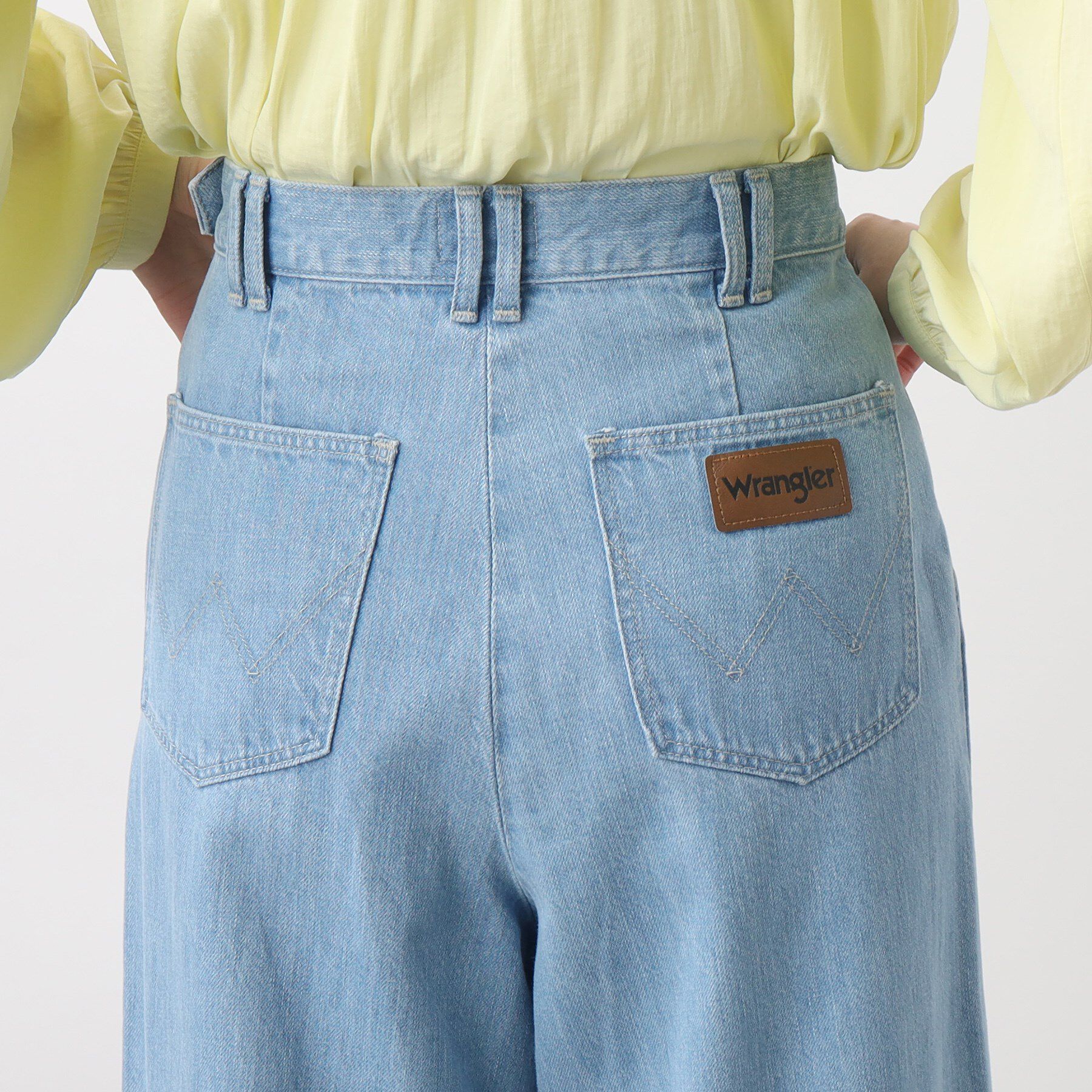 grove「【別注】Wrangler バギーパンツ」|デニム|