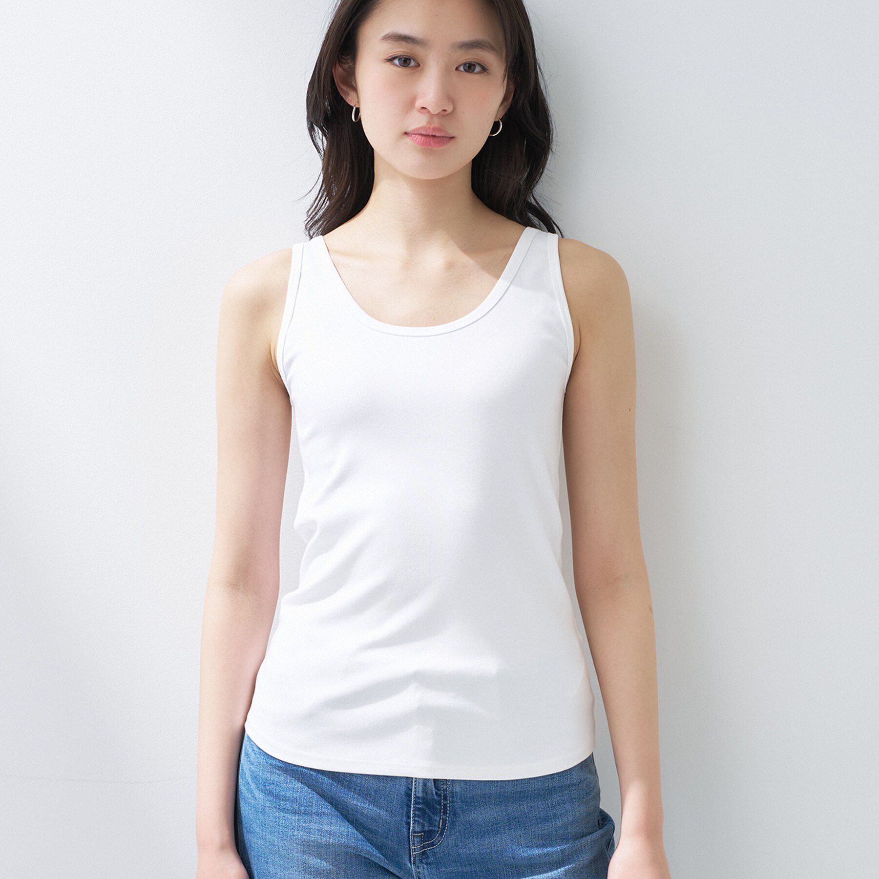 INDIVI「【洗える／前後2WAY】インナータンクトップ」|キャミソール|