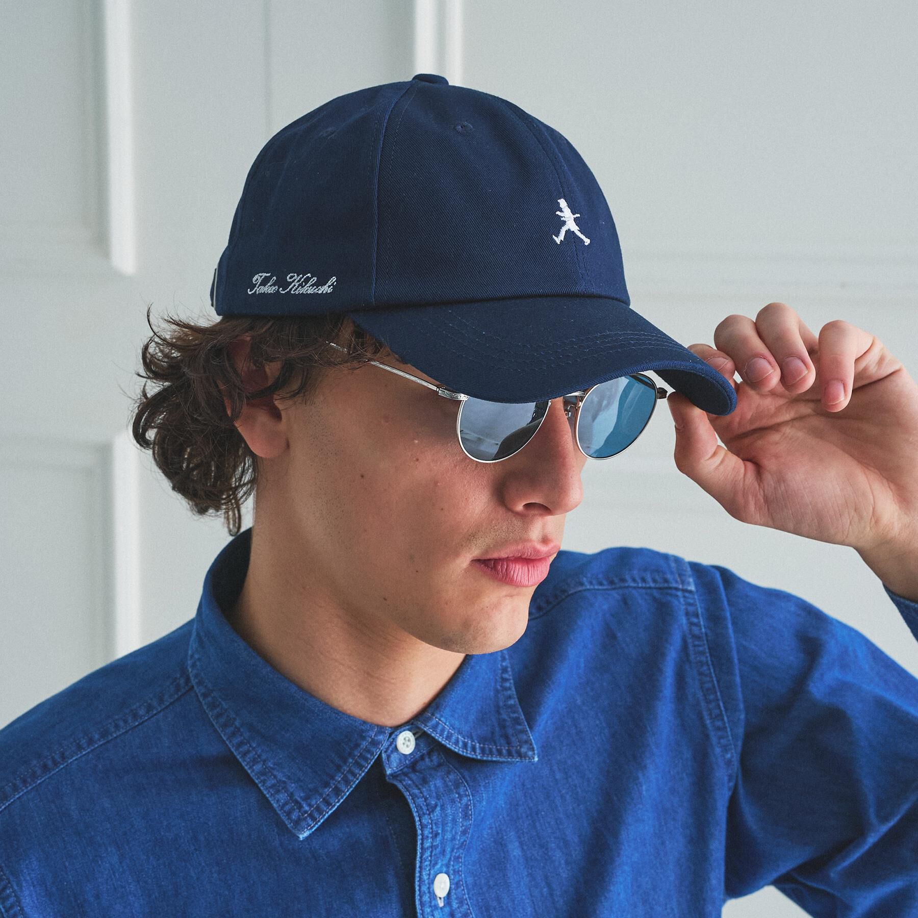 TAKEO KIKUCHI「【BOWLER HAT LABEL】ボーラーハットウォーカーBBキャップ」|キャップ・キャスケット|ネイビー(094)