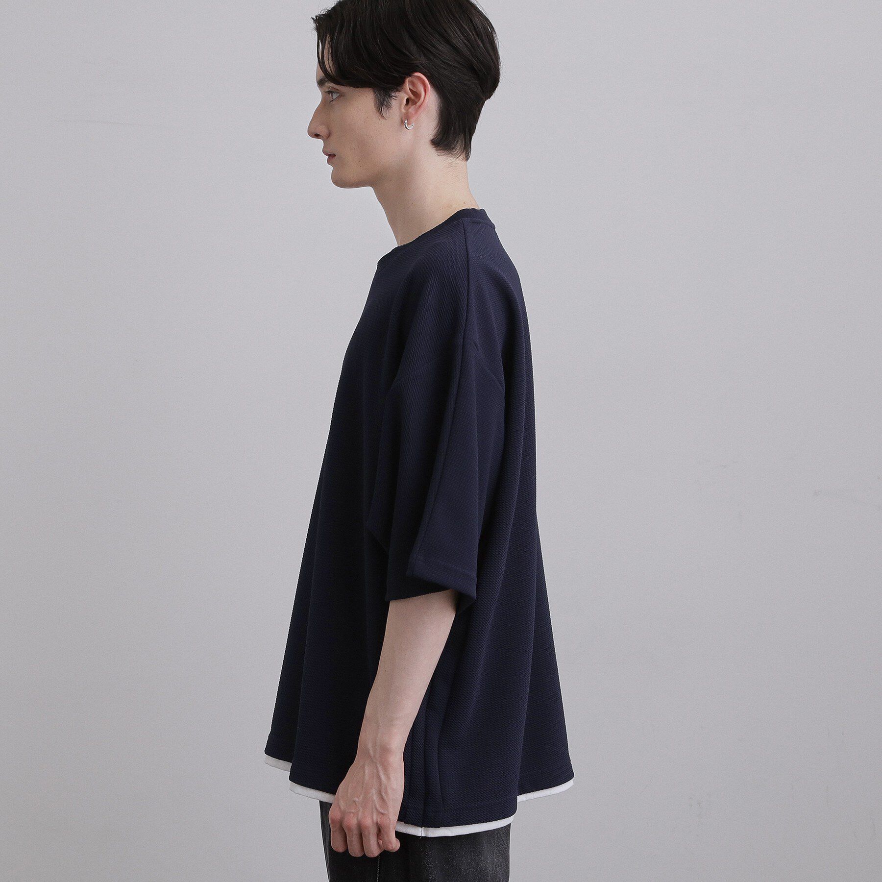 tk.TAKEO KIKUCHI「【ネックレス付】ドルマンカットソー」|Tシャツ・カットソー|