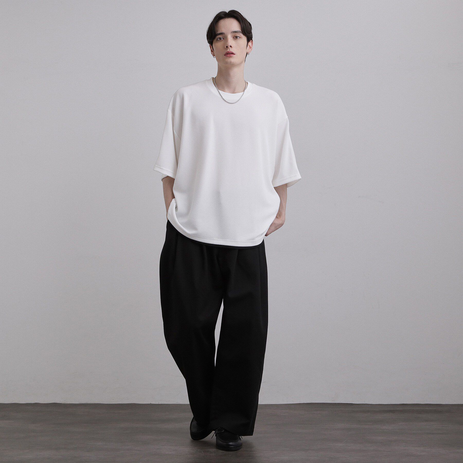 tk.TAKEO KIKUCHI「【ネックレス付】ドルマンカットソー」|Tシャツ・カットソー|