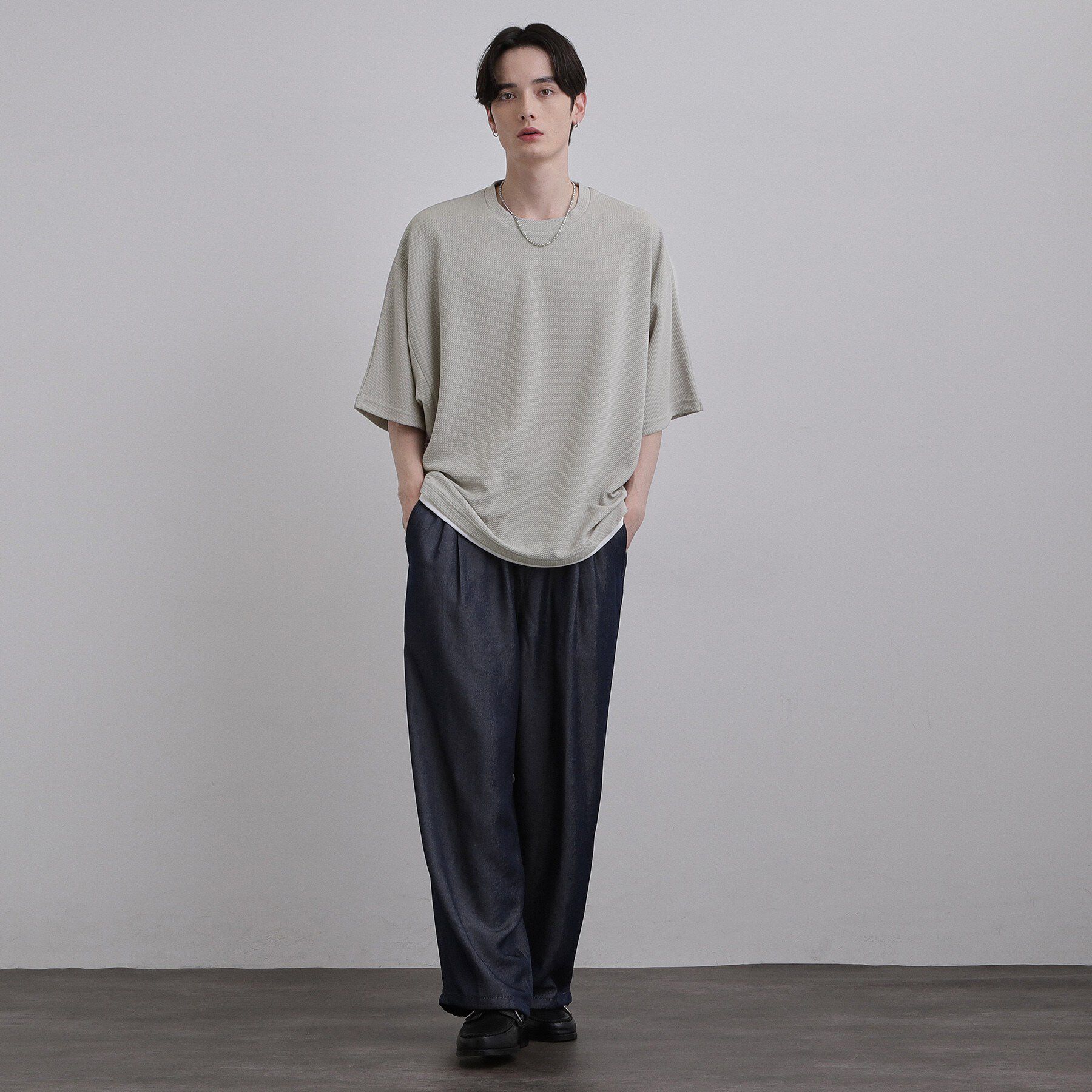 tk.TAKEO KIKUCHI「【ネックレス付】ドルマンカットソー」|Tシャツ・カットソー|