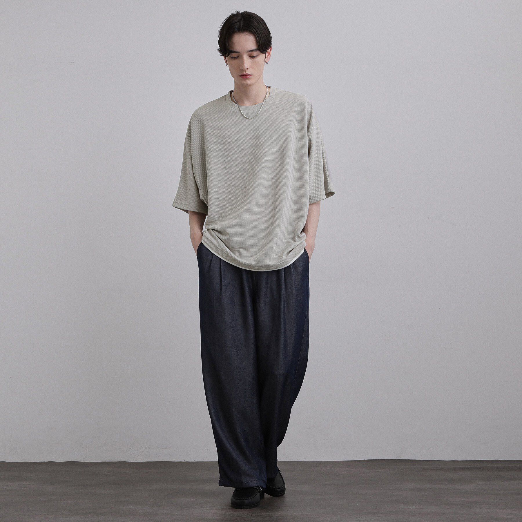 tk.TAKEO KIKUCHI「【ネックレス付】ドルマンカットソー」|Tシャツ・カットソー|