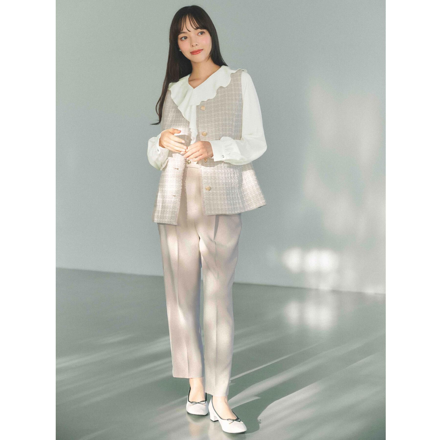 index「ラッフルフリルブラウス【洗濯機OK/イージーアイロン】」|シャツ・ブラウス|